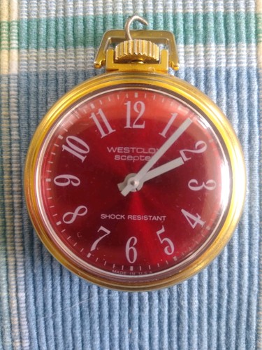 Westclox scepter pocket watch - westclox,