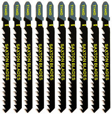 10x Saxton Jigsaw T Shank Blades Wood T144D fit Bosch, Dewalt, Makita, Festool