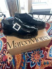Black Italian Marco Moreo Loafers 