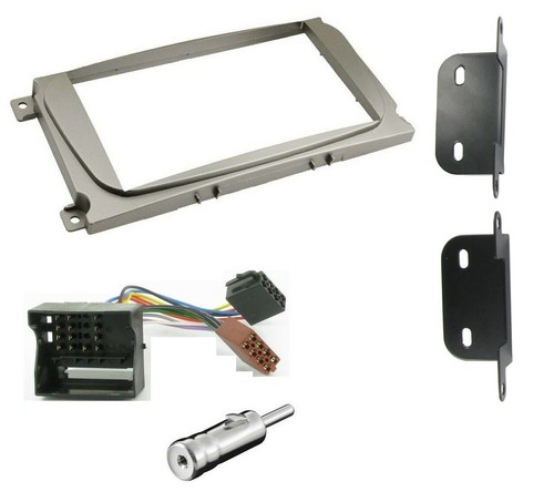 Radio stereo silver - double, din