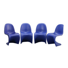 Mid-century Modern Blue Panton