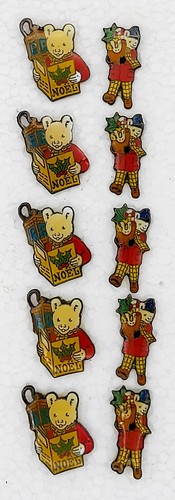 Rupert bear pin badge - pin,