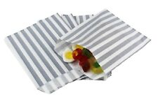PAPER SWEET BAGS CANDY STRIPE PICK N MIX GIFT PARTY BAGS WEDDING CANDY CART GIFT