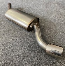 VAUXHALL NOVA SR GTE STAINLESS STEEL REAR BOX