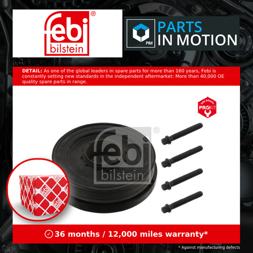 Crankshaft pulley fits bmw - pulley,