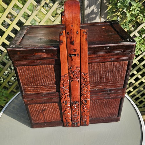 Antique chinese wedding basket - chinese,