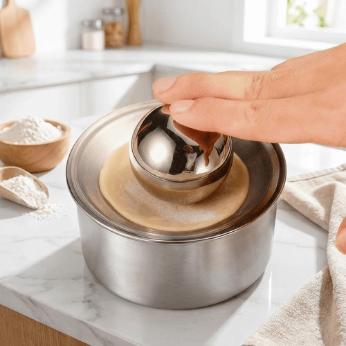 Stainless steel dumpling mould - stainless,