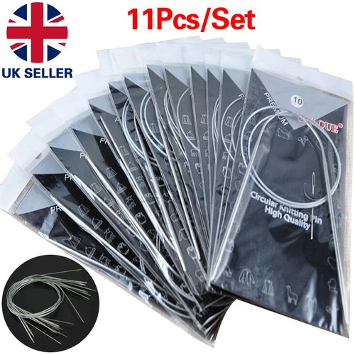 11pcs 80cm metal knitting - 11pcs,