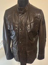 Belstaff leather jacket, brown