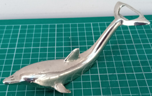Vintage dolphin bottle opener - dolphin,