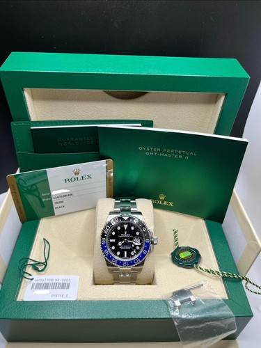 Rolex gmt master batman - gmt, ii
