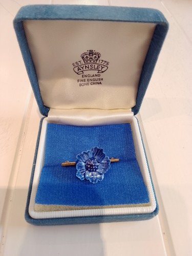 Aynsley vintage blue - blue, white