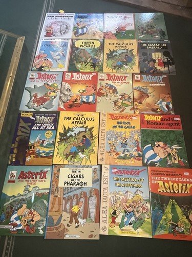 Collection tintin asterix - of,