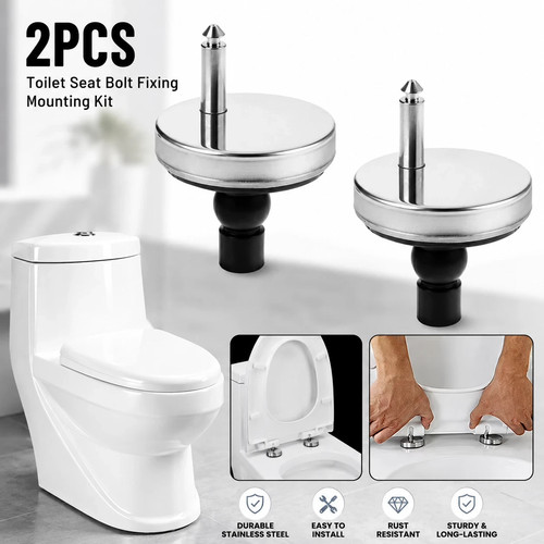 2pcs toilet seat hinges - toilet,