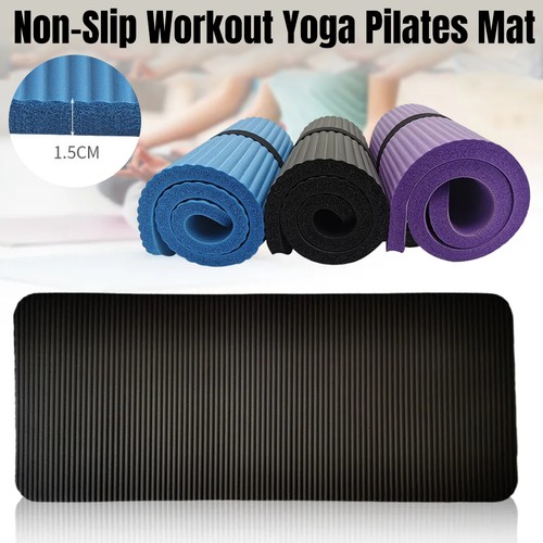 15mm thick yoga mat - mat, pad