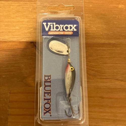 Blue fox vibrax minnow - minnow, spin