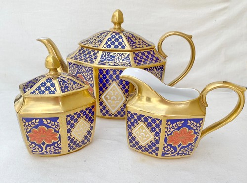 Caverswall romany tea set - tea,