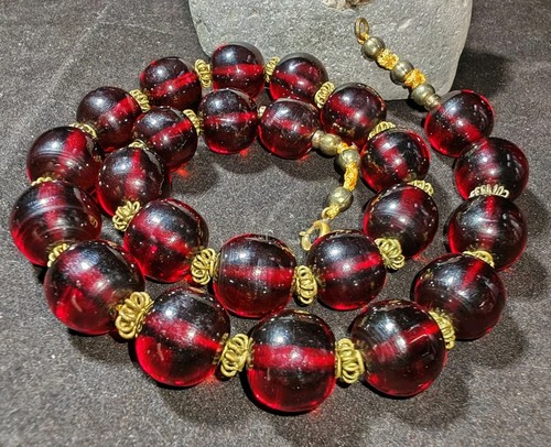 Cherry red uniform bakelite - cherry,