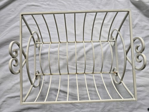 Vintage rustic metal stand - rustic,
