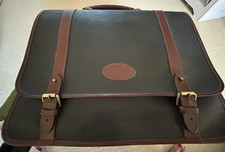 Mulberry  Black Scotchgrain  Satchel Briefcase Bag with Shoulder Strap