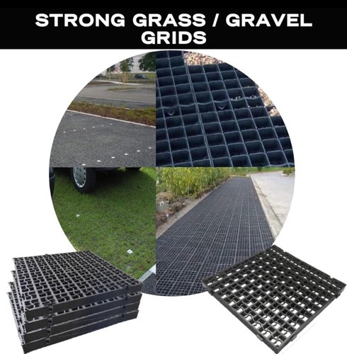 Black plastic paving - 4,