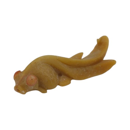 Carved fancy fantail - fancy, goldfish