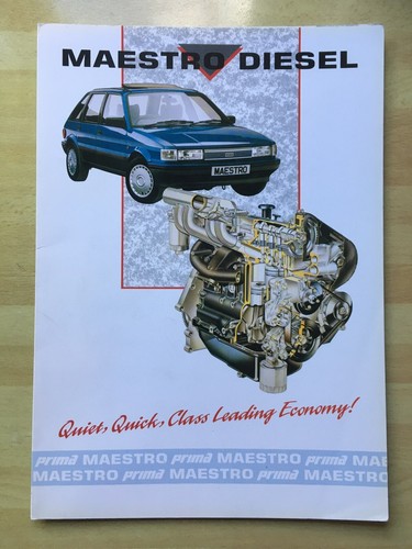 Maestro diesel glossy brochure - maestro,