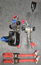 Wheelchair securing straps