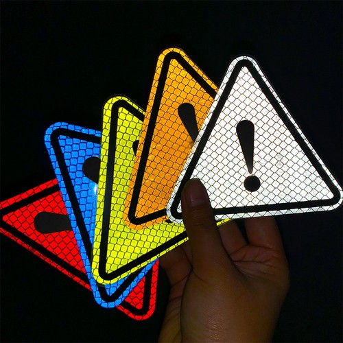 1pc car sticker - car, reflective