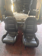 AUDI TT MK1 FRONT SEATS (PAIR) LEATHER HEATED 99-06  COUPE