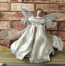 Victorian Style Silver Angel