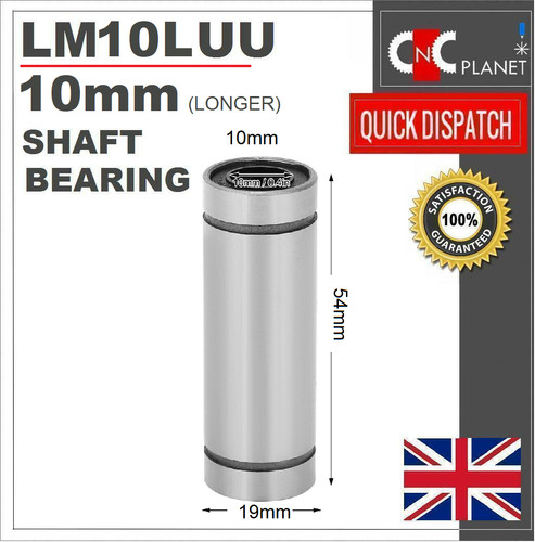Lm10luu 10mm linear shaft - linear, bar