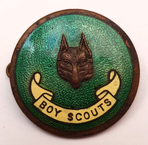 Vintage boy scouts cubmaster - boy,