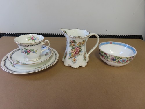 Vintage mismatched tea set - vintage,