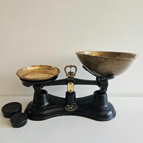 Vintage weigh scales kitchen - vintage,
