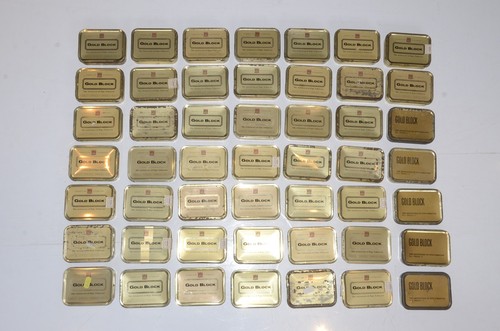 Gold block rectangular - gold,