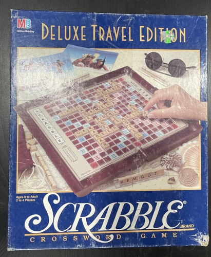 Scrabble deluxe travel edition - travel,