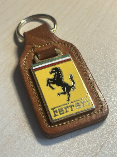 Vintage ferrari keyring - vintage,