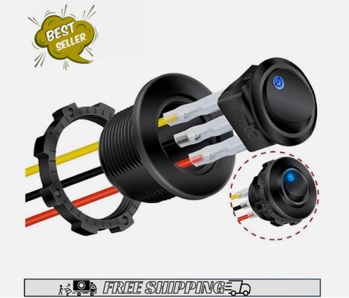 12v off round waterproof - 12v,