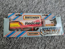 Matchbox Convoy CY-8 Kenworth Box Truck Redcap.. Damaged box.... 