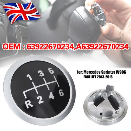 Speed gear shift knob stick - 6-speed,