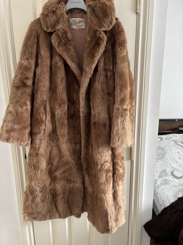 Vintage real fur coat - real,