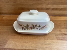 Vintage St Michael Harvest Melamine Butter Dish