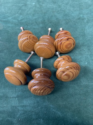 Pine cupboard knobs - cupboard, qty: