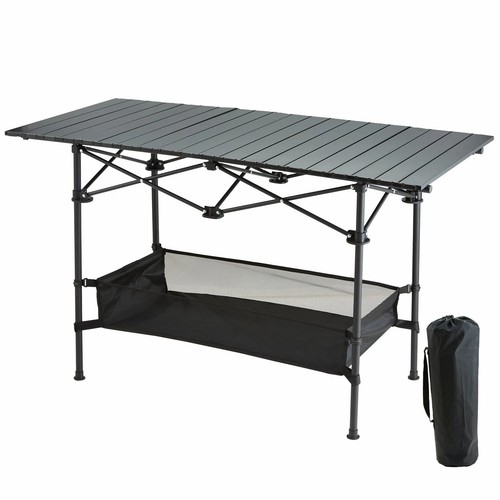 Folding portable camping table - folding,