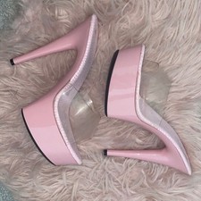 Baby pink platform pole