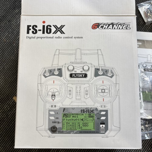 Flysky i6x 10ch 4ghz - fs-i6x,