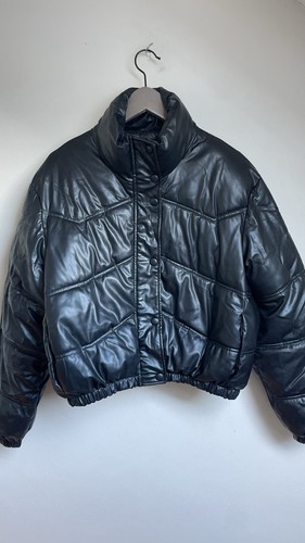Zara puffer faux leather - faux,