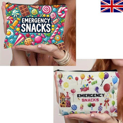 Emergency snacks canvas - emergency,