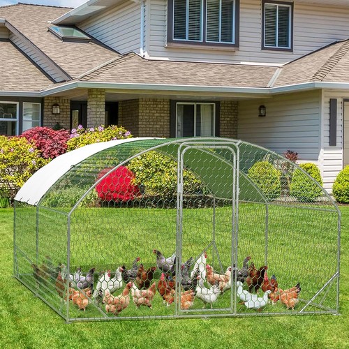 Walk chicken run coop - in,